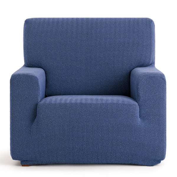 Armchair slipcovers Eysa JAZ Blue 70 x 120 x 130 cm Fashion