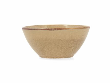 Bowl Bidasoa Ikonic Ceramic Brown (15,8 x 15 x 7 cm) (Pack 6x) Online Sale