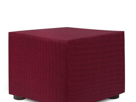 Pouffe cover Eysa JAZ Burgundy 65 x 65 x 65 cm Supply