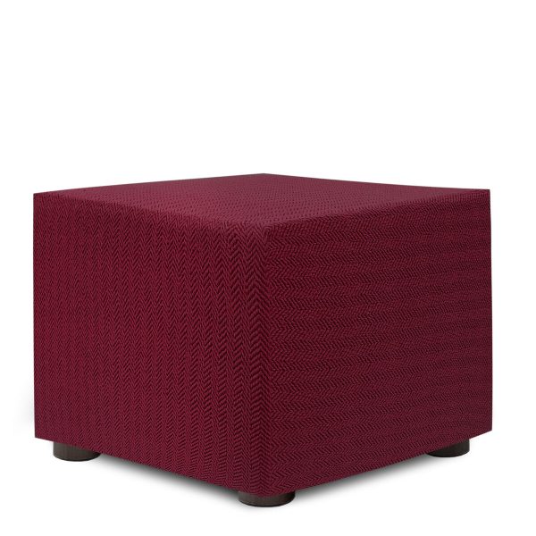 Pouffe cover Eysa JAZ Burgundy 65 x 65 x 65 cm Supply