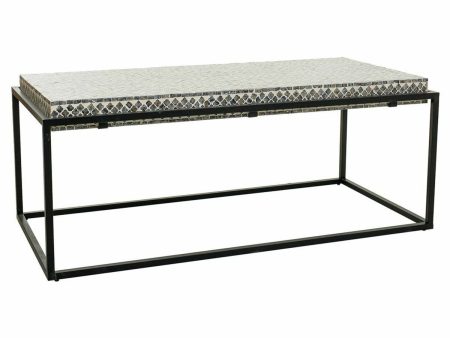 Centre Table Alexandra House Living Grey Metal MDF Wood 60 x 49 x 124 cm Discount