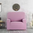 Armchair slipcovers Eysa BRONX Pink 70 x 110 x 110 cm Discount