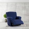 Sofa Cover Eysa BRONX Blue 80 x 100 x 90 cm Online