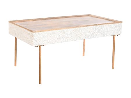 Centre Table Home ESPRIT Iron Mango wood 120 x 60 x 57 cm Cheap