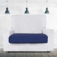 Sofa Cover Eysa BRONX Blue 80 x 15 x 130 cm Supply