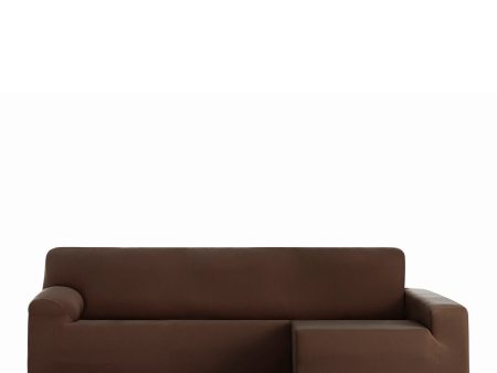 Right long arm chaise longue cover Eysa BRONX Brown 170 x 110 x 310 cm on Sale