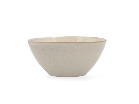 Bowl Bidasoa Ikonic Ceramic White (15,8 x 15 x 7 cm) (Pack 6x) Online Hot Sale