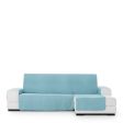 Right short arm chaise longue cover Eysa MONTBLANC Turquoise 100 x 110 x 200 cm For Sale