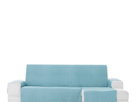 Right short arm chaise longue cover Eysa MONTBLANC Turquoise 100 x 110 x 200 cm For Sale