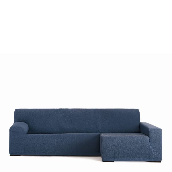 Right long arm chaise longue cover Eysa TROYA Blue 170 x 110 x 310 cm Sale