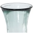 Floor vase Alexandra House Living Transparent Crystal 24 x 24 x 91 cm Hot on Sale