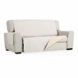 Sofa cover Belmarti Ivory 180 x 200 cm 3 places Reversible For Cheap