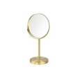 Free standing mirror Andrea House Golden Metal Circular (5 Pieces) Fashion