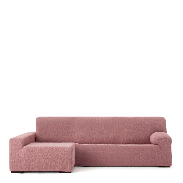 Left long arm chaise longue cover Eysa JAZ Pink 180 x 120 x 360 cm For Cheap