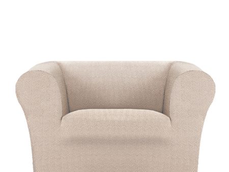 Armchair slipcovers Eysa JAZ Beige 110 x 100 x 130 cm Cheap