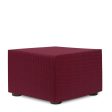 Pouffe cover Eysa JAZ Burgundy 100 x 65 x 100 cm For Discount