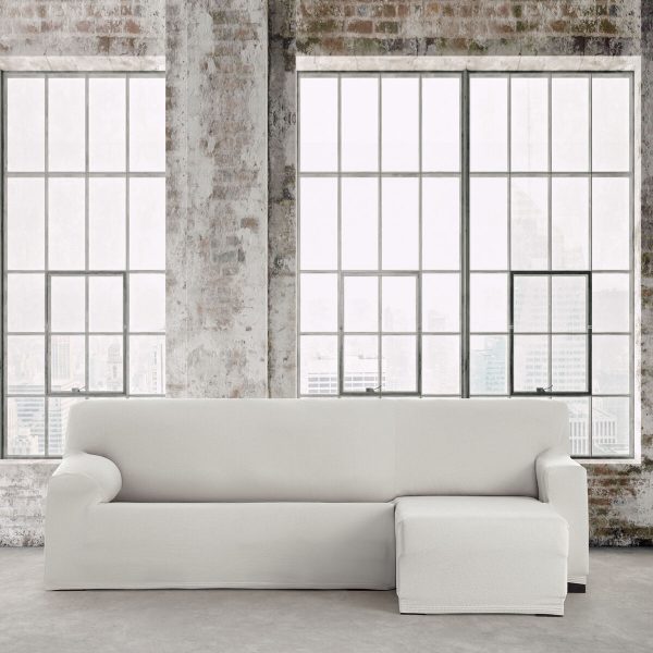 Right short arm chaise longue cover Eysa BRONX White 110 x 110 x 310 cm Online