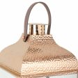 Lantern Alexandra House Living Copper Glass Stainless steel 29 x 70 x 29 cm on Sale