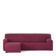 Right short arm chaise longue cover Eysa TROYA Burgundy 170 x 110 x 310 cm Supply