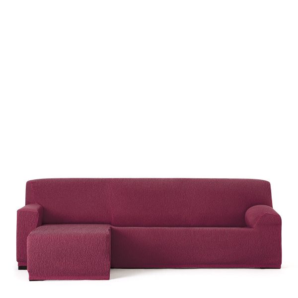 Right short arm chaise longue cover Eysa TROYA Burgundy 170 x 110 x 310 cm Supply