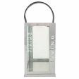 Lantern Alexandra House Living Silver Glass Stainless steel 18 x 30 x 18 cm Sale