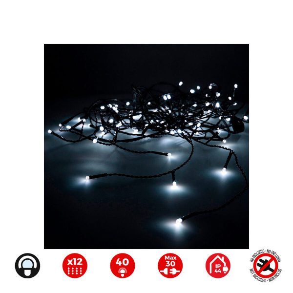 LED Curtain Lights EDM 71265 Icicle Easy-Connect 0,72 W 200 x 50 cm Online Sale