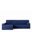 Left long arm chaise longue cover Eysa BRONX Blue 170 x 110 x 310 cm Online Sale