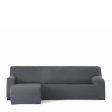 Right short arm chaise longue cover Eysa BRONX Dark grey 110 x 110 x 310 cm Online Sale