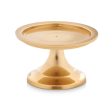 Candle Holder Golden Aluminium 10 x 6 x 10 cm (12 Units) Online now