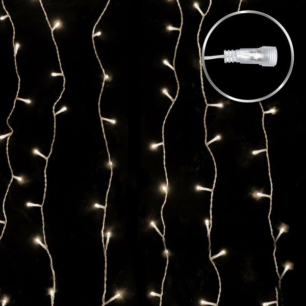 LED Curtain Lights 12 W 240 x 300 cm Fashion