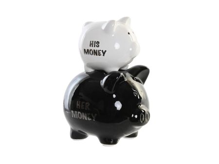 Money box DKD Home Decor Dolomite Children s Modern Pig 15 x 13 x 21 cm Online Sale