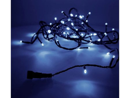 Wreath of LED Lights EDM 71252 Blue 4 m For Discount