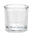 Candleholder Transparent Glass 6,5 x 6 x 6,5 cm (12 Units) Supply