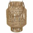 Lantern Alexandra House Living Natural Paper Iron 28 x 41 x 28 cm Fashion