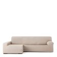 Left long arm chaise longue cover Eysa JAZ Beige 180 x 120 x 360 cm Online Hot Sale