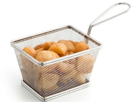 Basket for Presenting Aperitifs Quid Select Steel Metal Hot on Sale