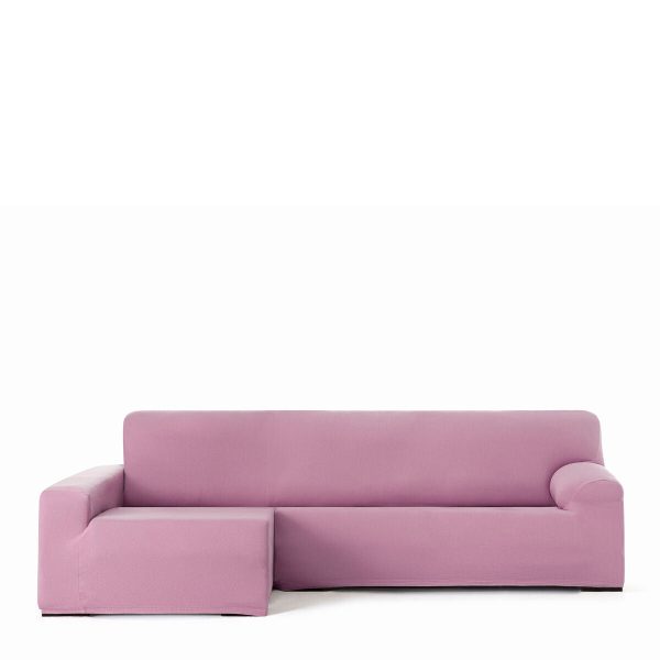 Left long arm chaise longue cover Eysa BRONX Pink 170 x 110 x 310 cm For Discount