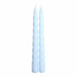 Candles Magic Lights Decorative White Ø 2 x 24 cm Fashion