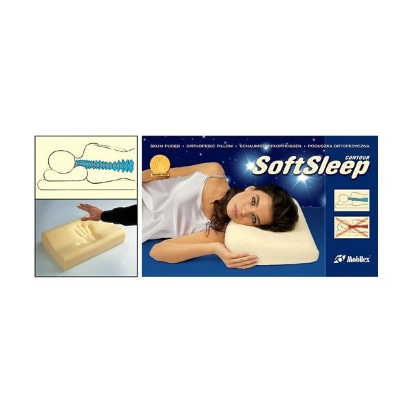 Ergonomic Pillow for Knees and Legs Mobilex SoftSleep 50 x 10 x 30 cm Online Sale