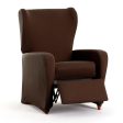 Armchair slipcovers Eysa BRONX Brown 90 x 100 x 75 cm Online Sale