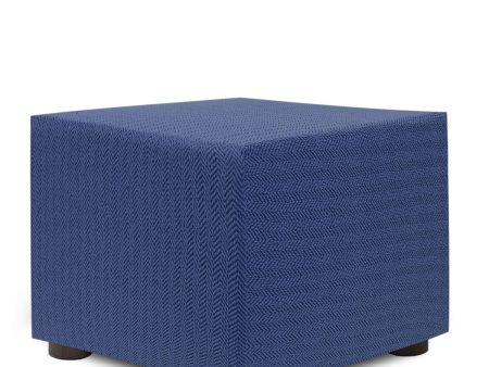 Pouffe cover Eysa JAZ Blue 65 x 65 x 65 cm Fashion