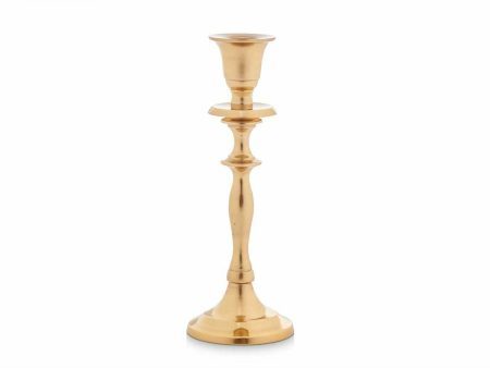 Candle Holder Golden Aluminium 4,5 x 20 x 7,5 cm (8 Units) Fashion