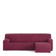 Right short arm chaise longue cover Eysa TROYA Burgundy 170 x 110 x 310 cm Fashion