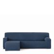 Right short arm chaise longue cover Eysa TROYA Blue 170 x 110 x 310 cm Online now