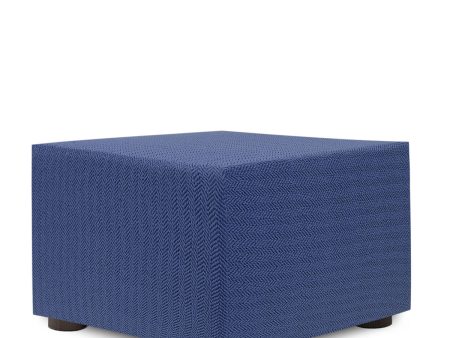 Pouffe cover Eysa JAZ Blue 100 x 65 x 100 cm on Sale