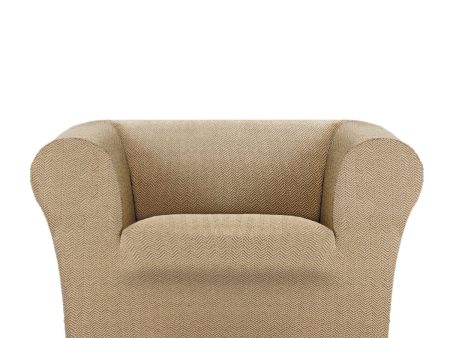 Armchair slipcovers Eysa JAZ Beige 110 x 100 x 130 cm Hot on Sale