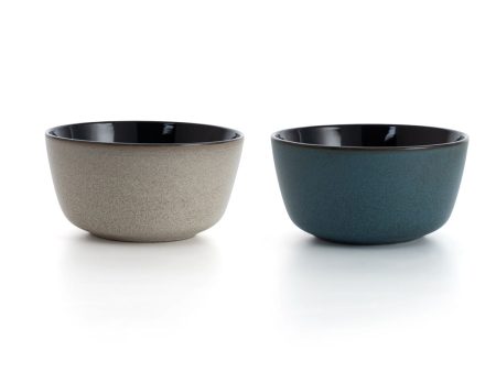 Bowl Bidasoa Blue Moon Ceramic 780 ml (6 Units) (Pack 6x) Online Hot Sale