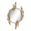 Wall mirror Golden Vertical 72 x 3,5 x 110 cm Fashion