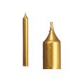 Candle Set Acorde 126-D-AR Golden 2 x 2 x 20 cm (12 Units) Discount