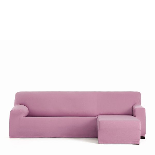 Right short arm chaise longue cover Eysa BRONX Pink 110 x 110 x 310 cm Discount